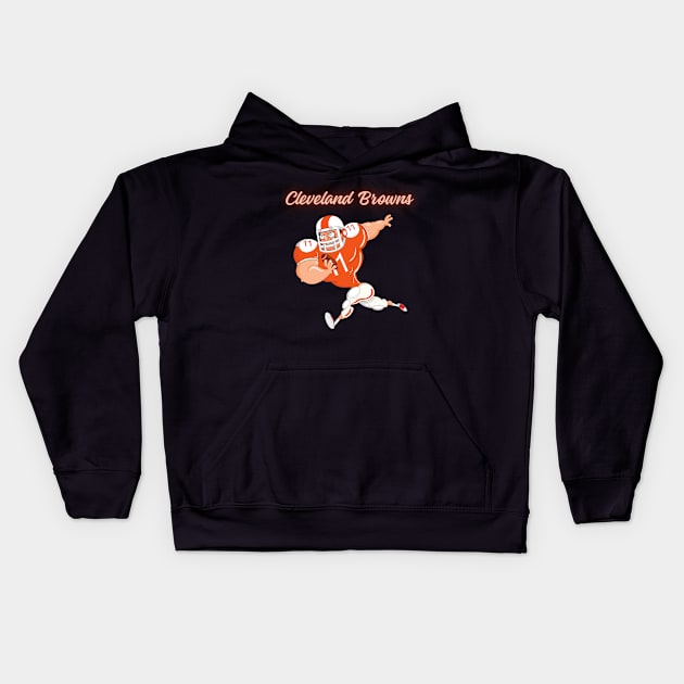 Cleveland Browns Kids Hoodie by Pestach